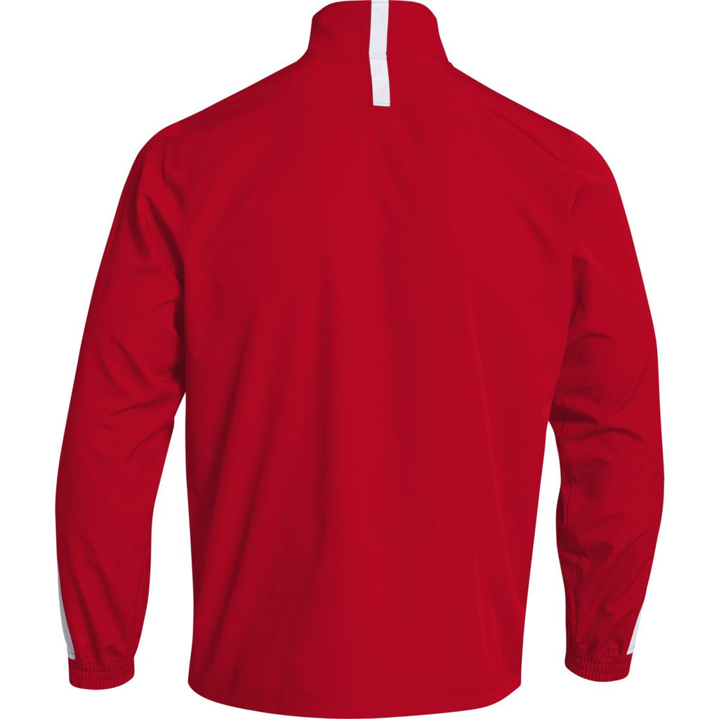 Under Armour Men's Red Essential Quarter Zip