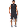 Under Armour Men's Black HeatGear Armour Sleeveless Compression Shirt