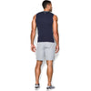 Under Armour Men's Navy HeatGear Armour Sleeveless Compression Shirt