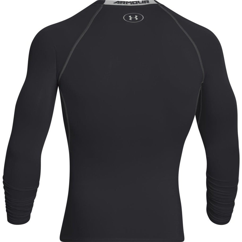 Under Armour Men's Black HeatGear Armour L/S Compression Shirt