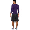 Under Armour Men's Purple HeatGear Armour L/S Compression Shirt