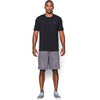 Under Armour Men's Black Charged Cotton Sportstyle T-Shirt