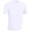 Under Armour Men's White Charged Cotton Sportstyle T-Shirt