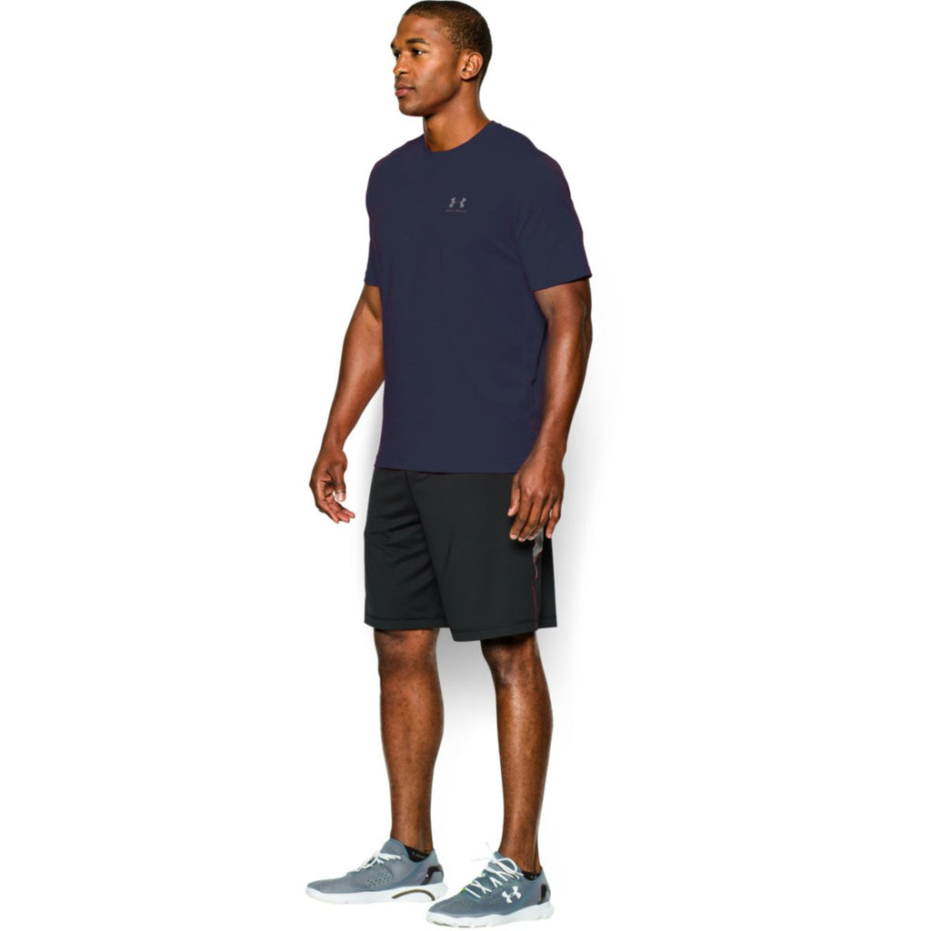 Under Armour Men's Navy Charged Cotton Sportstyle T-Shirt