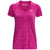 Under Armour Women's Mystic Magenta/Rebel Pink/Metallic Silver UA Tech Twist V-Neck