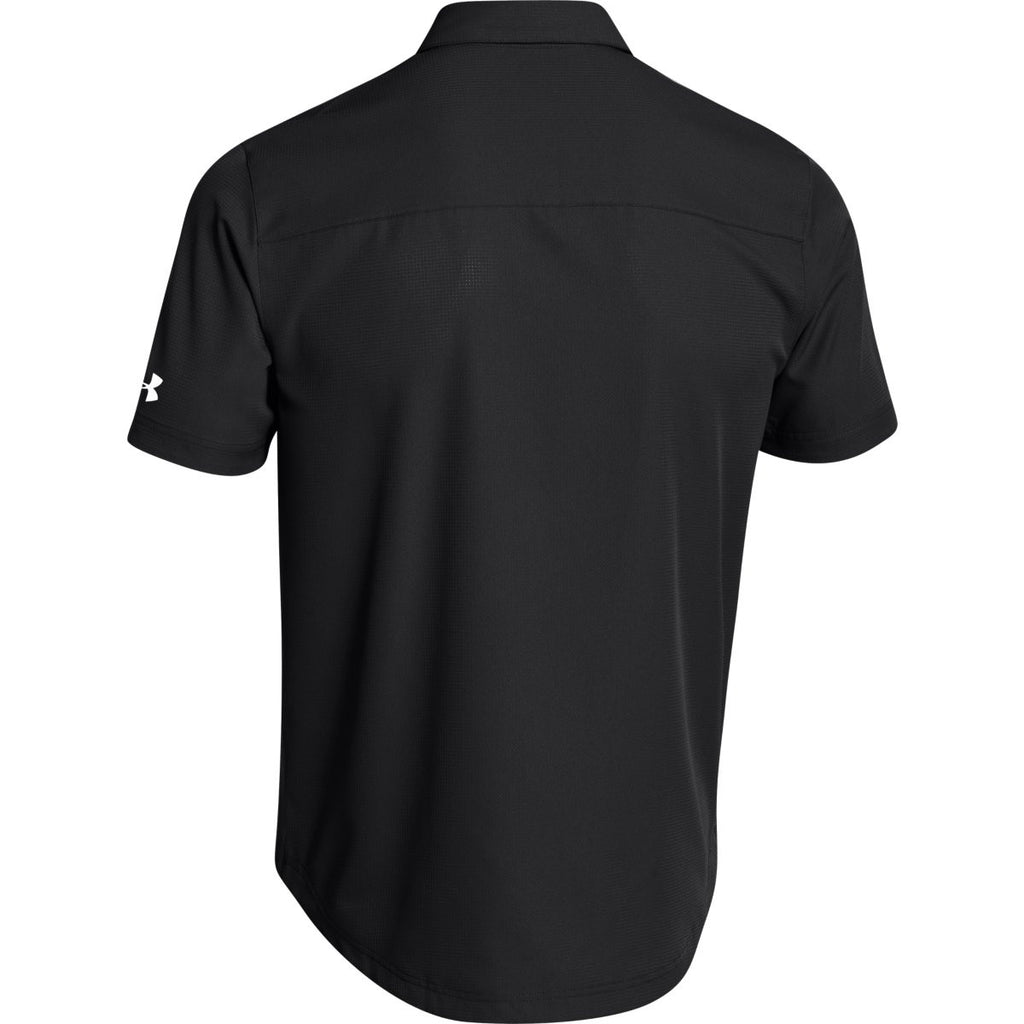 Under Armour Men's Black Ultimate S/S Button Down Shirt