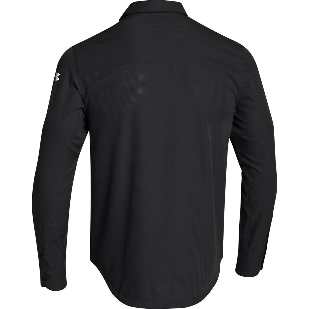 Under Armour Men's Black Ultimate L/S Button Down Shirt