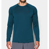 Under Armour Men's Bayou Blue UA Tech Patterned Long Sleeve T-Shirt