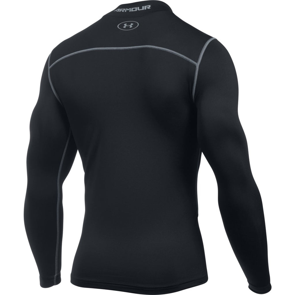 Under Armour Men's Black ColdGear Armour Compression Mock