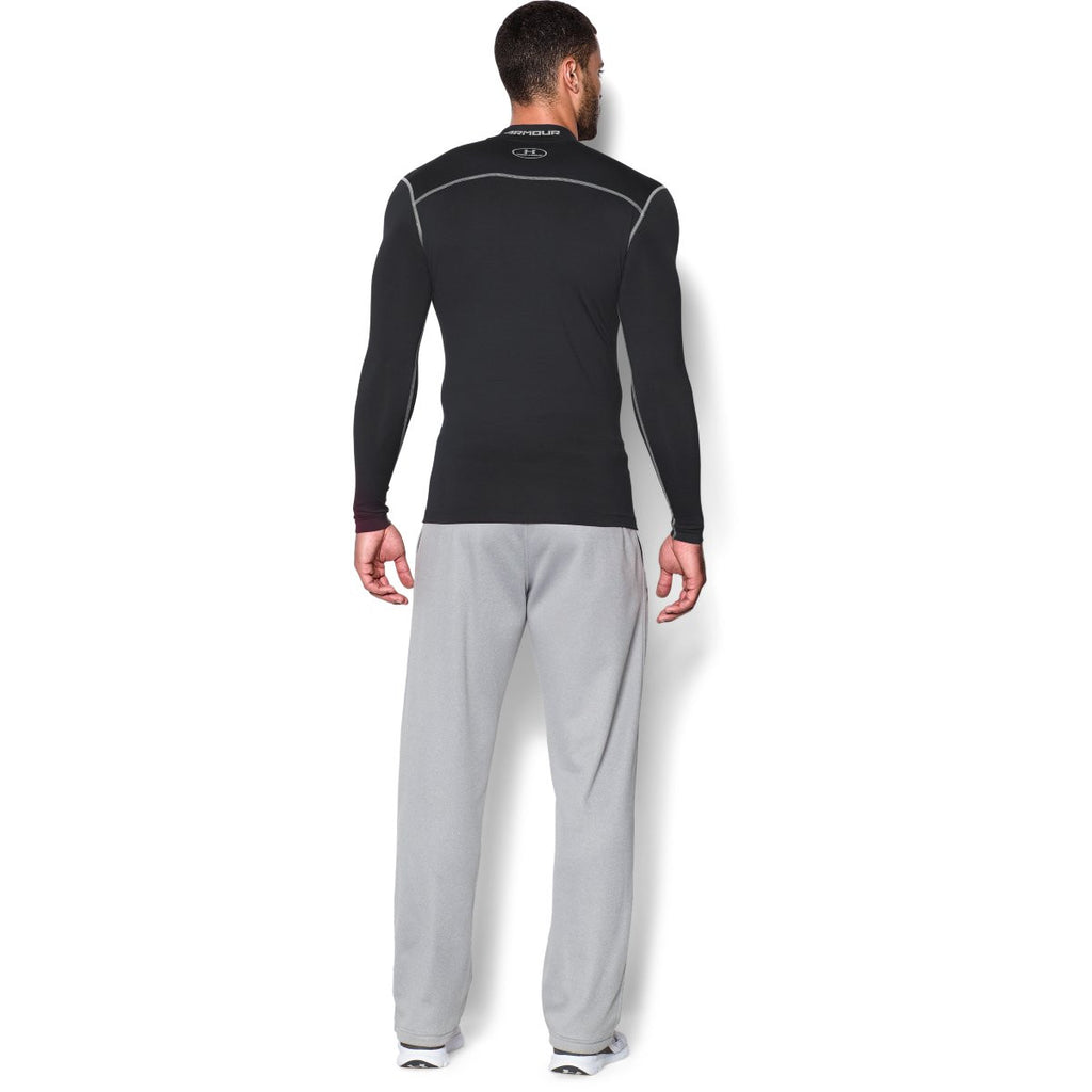 Under Armour Men's Black ColdGear Armour Compression Mock