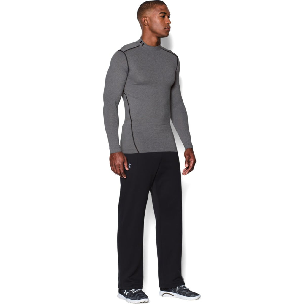 Under Armour Men's True Grey ColdGear Armour Compression Mock