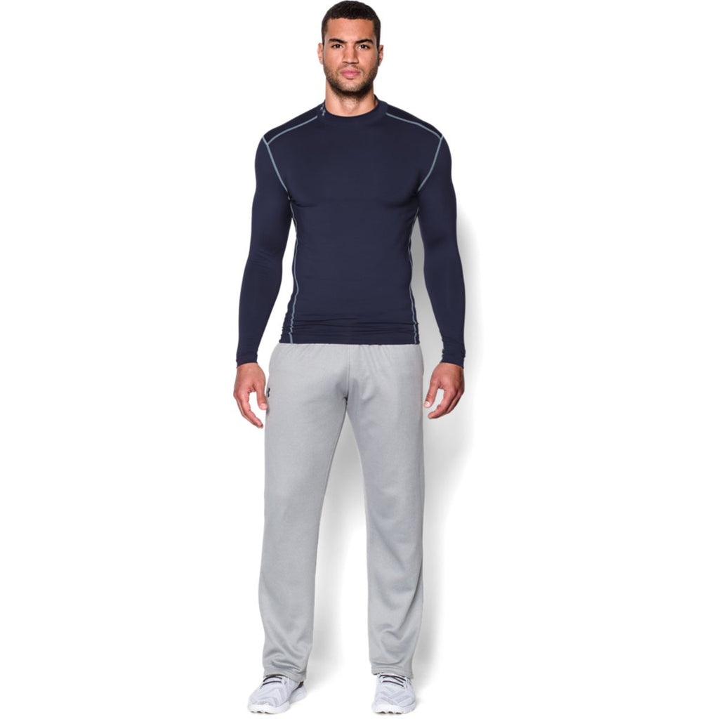 Under Armour Men's Navy ColdGear Armour Compression Mock