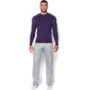 Under Armour Men's Purple ColdGear Armour Compression Mock