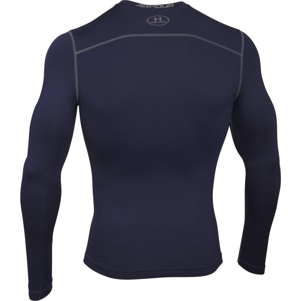 Under Armour Men's Navy ColdGear Armour Compression Crew