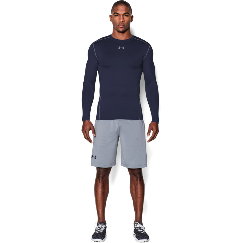 Under Armour Men's Navy ColdGear Armour Compression Crew