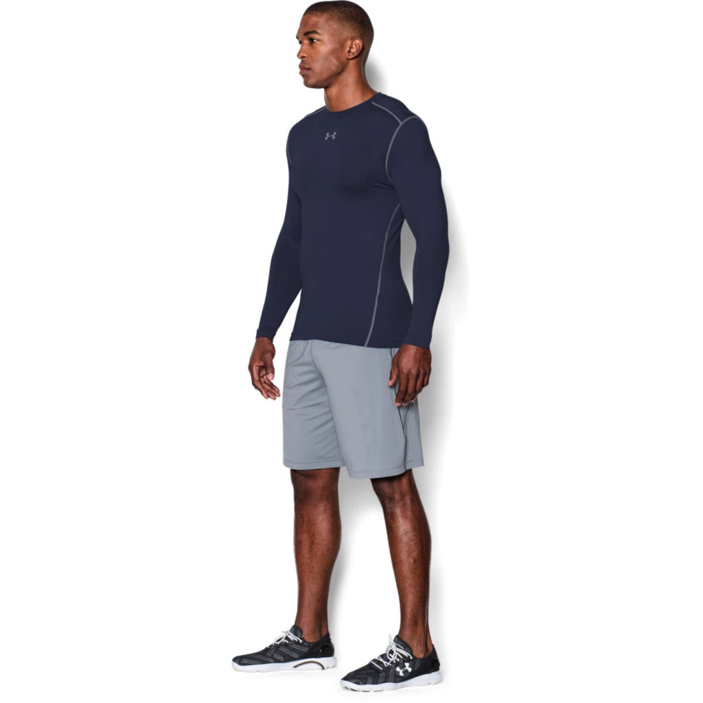 Under Armour Men's Navy ColdGear Armour Compression Crew