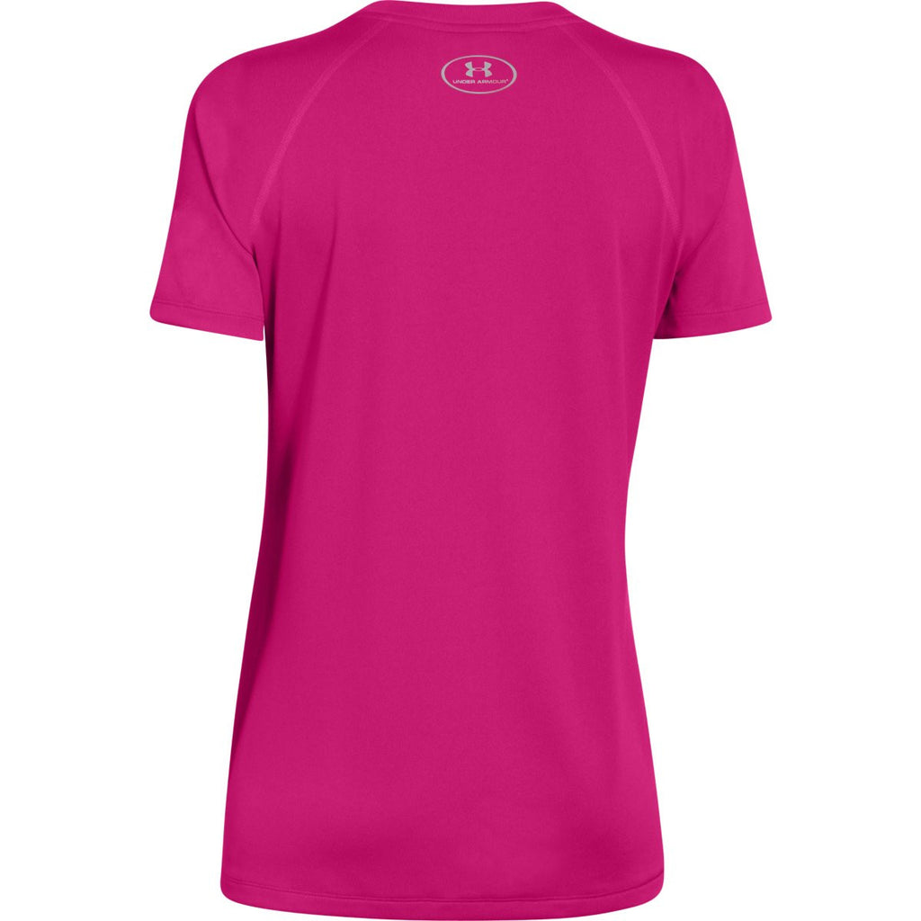 Under Armour Women's Tropic Pink S/S Locker Tee