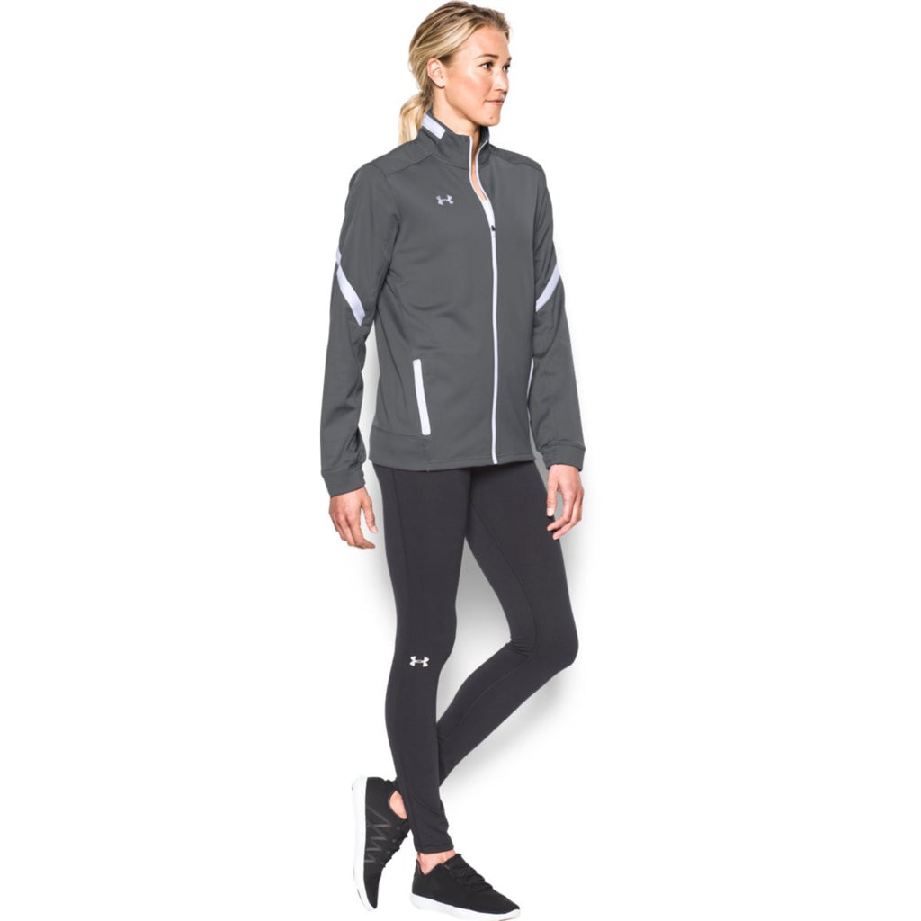 Under Armour Women's Graphite Qualifier Full Zip Jacket