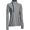 Under Armour Women's Midnight Navy Hotshot 1/2 Zip