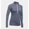 Under Armour Women's Midnight Navy UA Tech Zip Twist