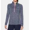 Under Armour Women's Midnight Navy UA Tech Zip Twist