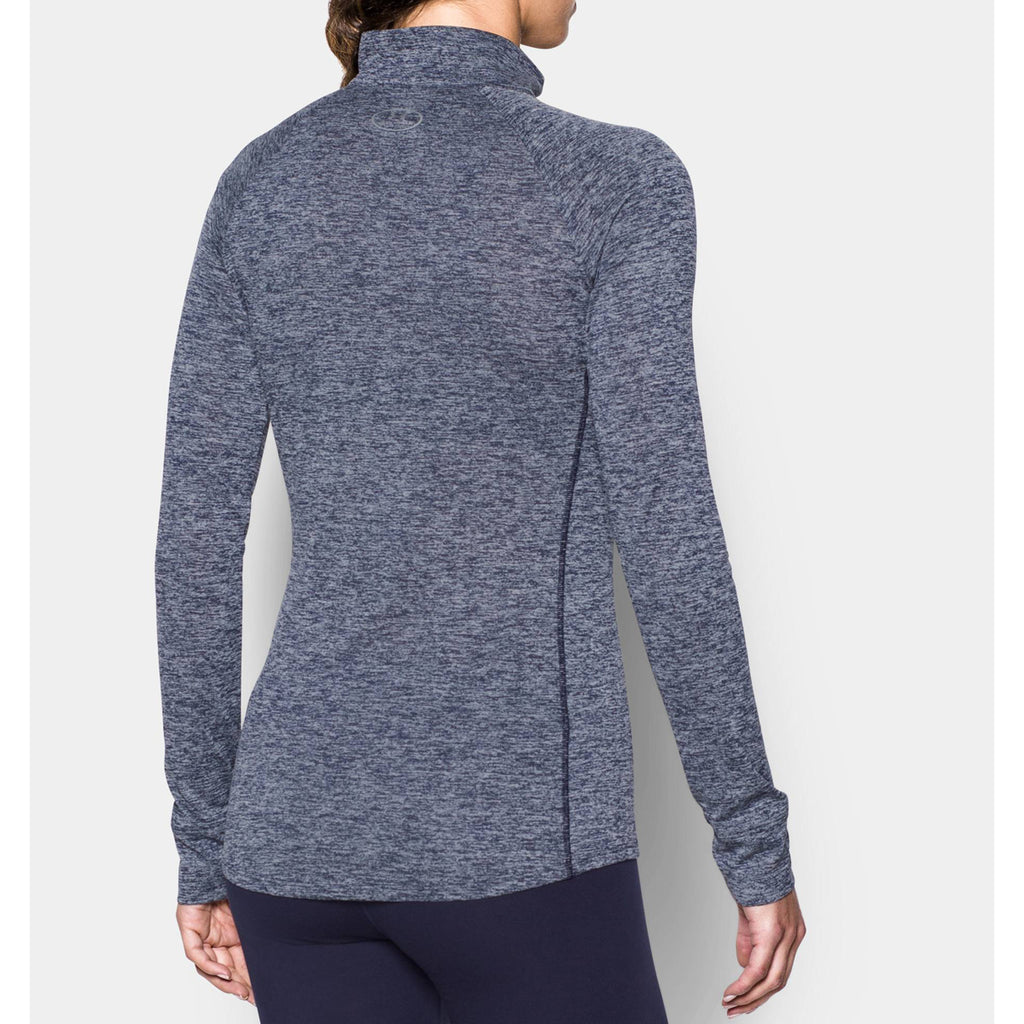 Under Armour Women's Midnight Navy UA Tech Zip Twist