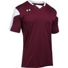 Under Armour Men's Maroon Maquina Jersey Short Sleeve