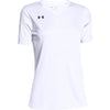 Under Armour Women's White Maqunia Jersey Short Sleeve