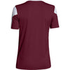 Under Armour Women's Maroon Maqunia Jersey Short Sleeve