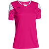 Under Armour Women's Tropic Pink Maqunia Jersey Short Sleeve