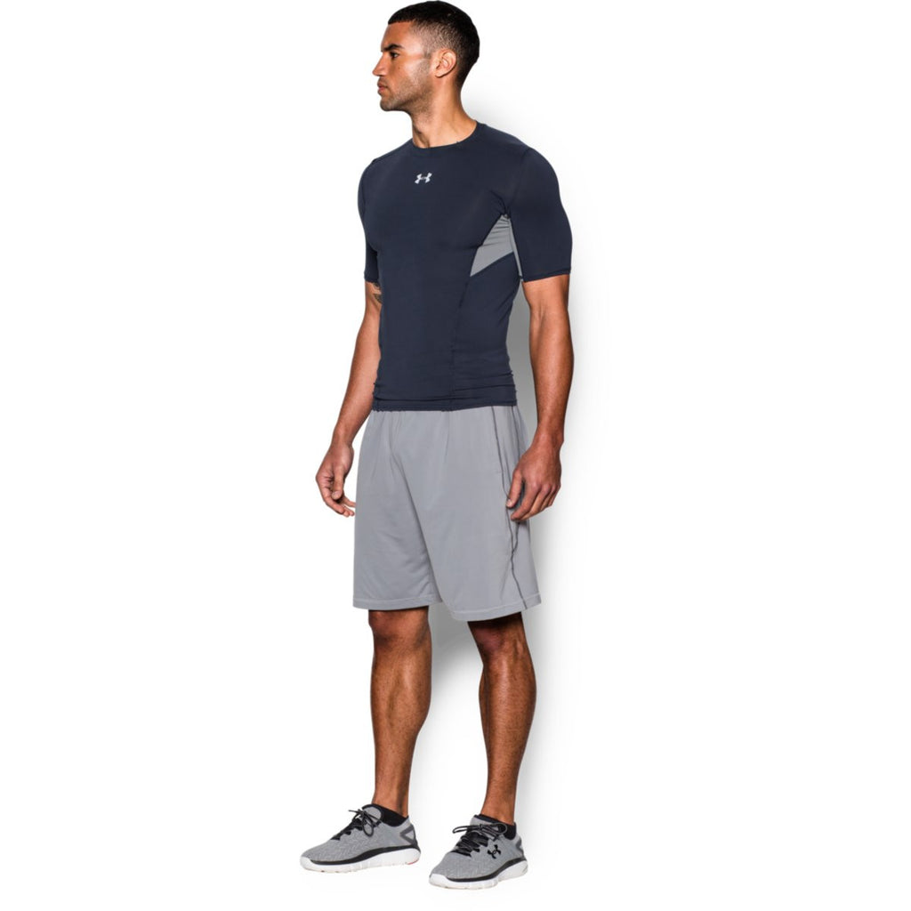 Under Armour Men's Midnight Navy HG CoolSwitch Comp Short Sleeve T-Shirt