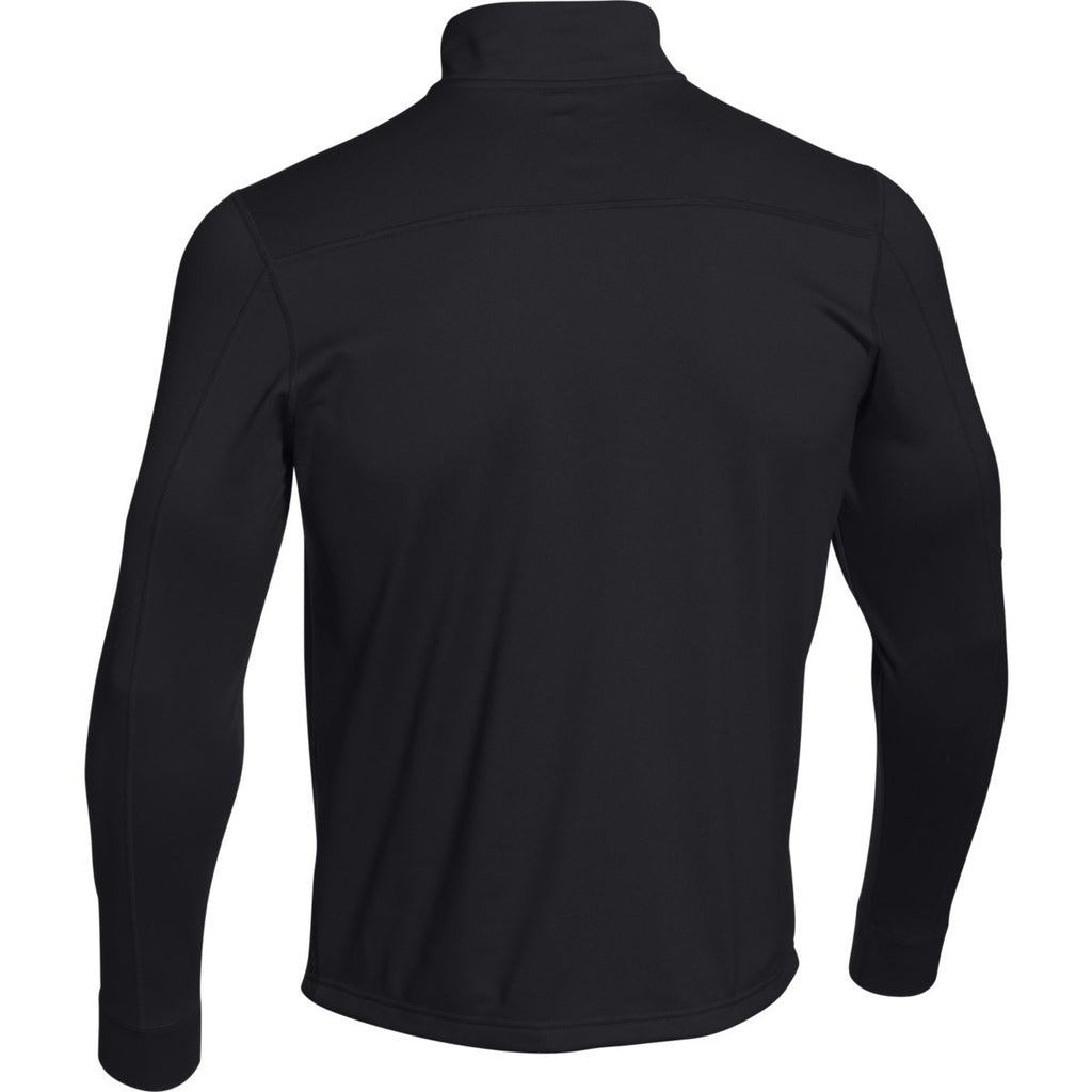 Under Armour Men's Black Qualifier Novelty 1/4 Zip