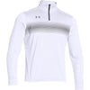 Under Armour Men's White Qualifier Novelty 1/4 Zip