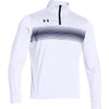 Under Armour Men's White/Midnight Navy Qualifier Novelty 1/4 Zip