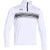 Under Armour Men's White/Black Qualifier Novelty 1/4 Zip