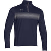 Under Armour Men's Midnight Navy Qualifier Novelty 1/4 Zip