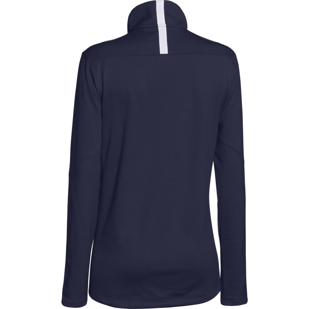 Under Armour Women's Midnight Navy Qualifier Quarter Zip