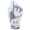 Under Armour White/Steel CoolSwitch Golf Glove