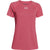 Under Armour Women's Phantom Grey / Pink Shock UA Stripe Tech Locker Short Sleeve Tee