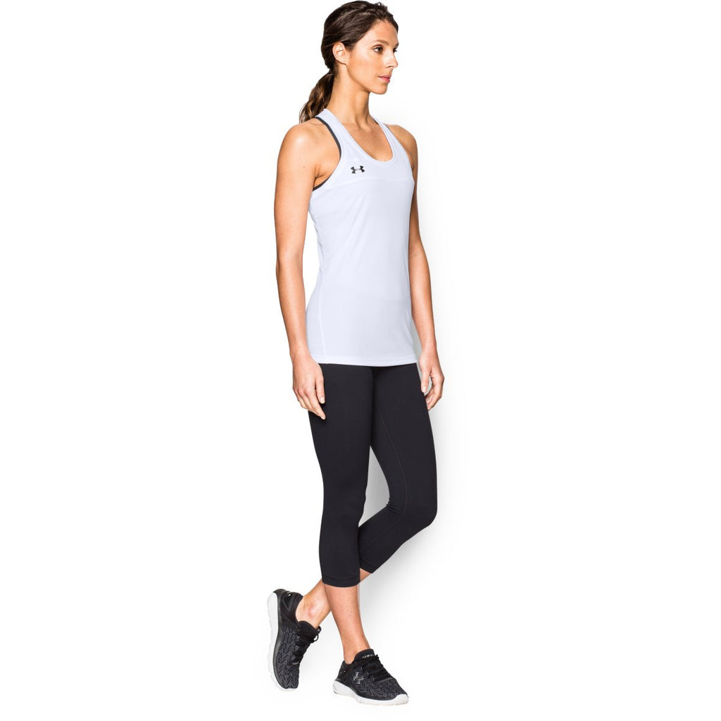 Under Armour Women's White UA Matchup Tank