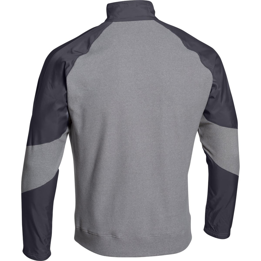 Under Armour Men's Steel Stealth Gray Performance Fleece 1/4 Zip