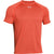 Under Armour Men's Dark Orange UA Stripe Tech Locker Short Sleeve Tee