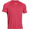 Under Armour Men's Red UA Stripe Tech Locker Short Sleeve Tee