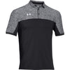 Under Armour Men's Black UA Team Podium Polo