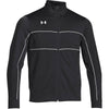 Under Armour Men's Black Rival Knit Warm-Up Jacket