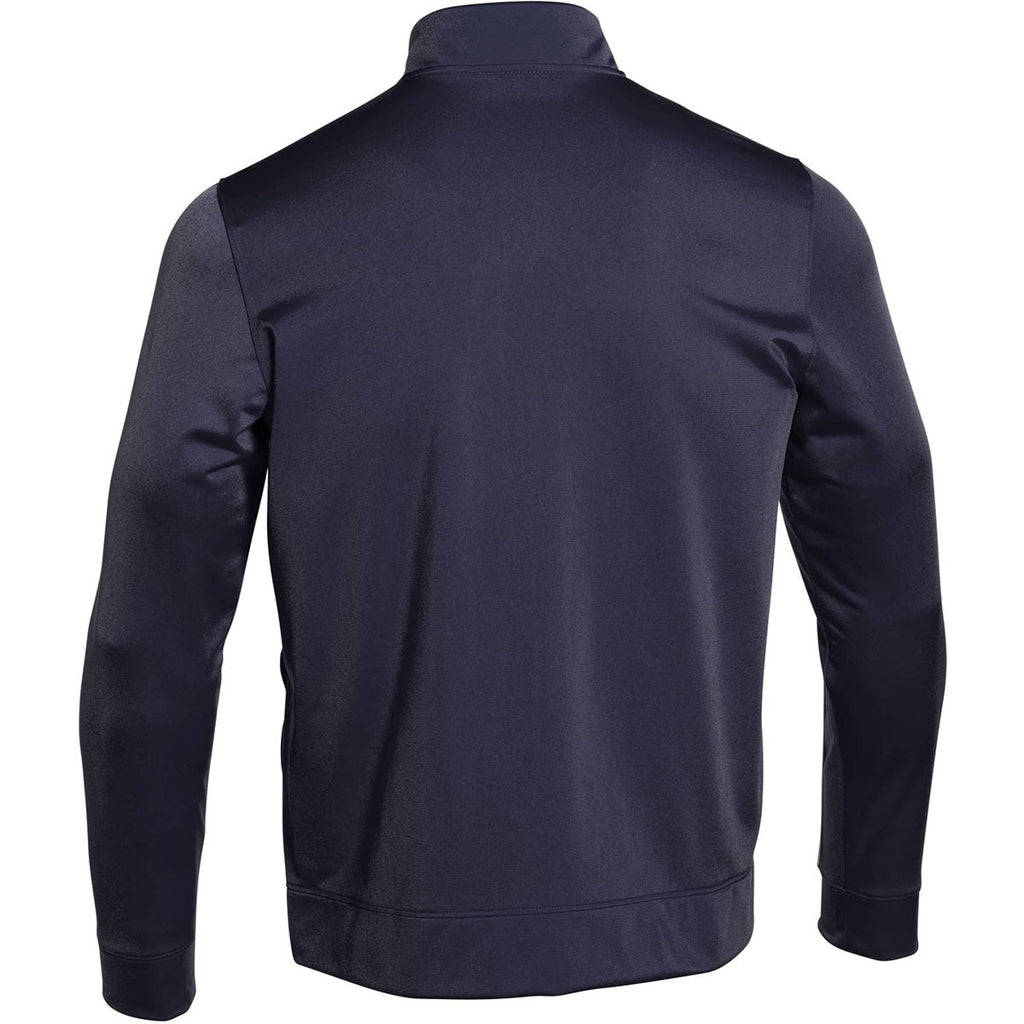 Under Armour Men's Midnight Navy Rival Knit Warm-Up Jacket