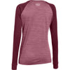 Under Armour Women's Maroon Novelty Locker Long Sleeve Tee