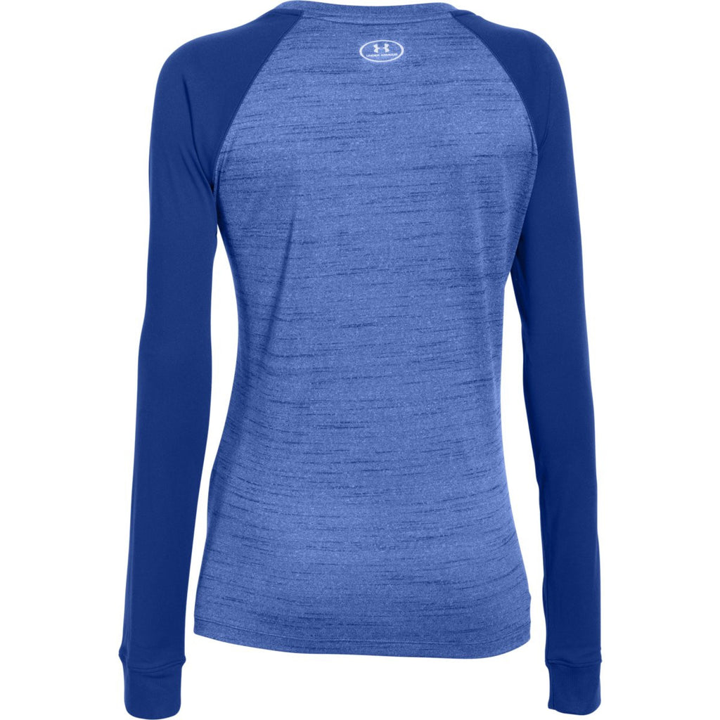 Under Armour Women's Royal Novelty Locker Long Sleeve Tee