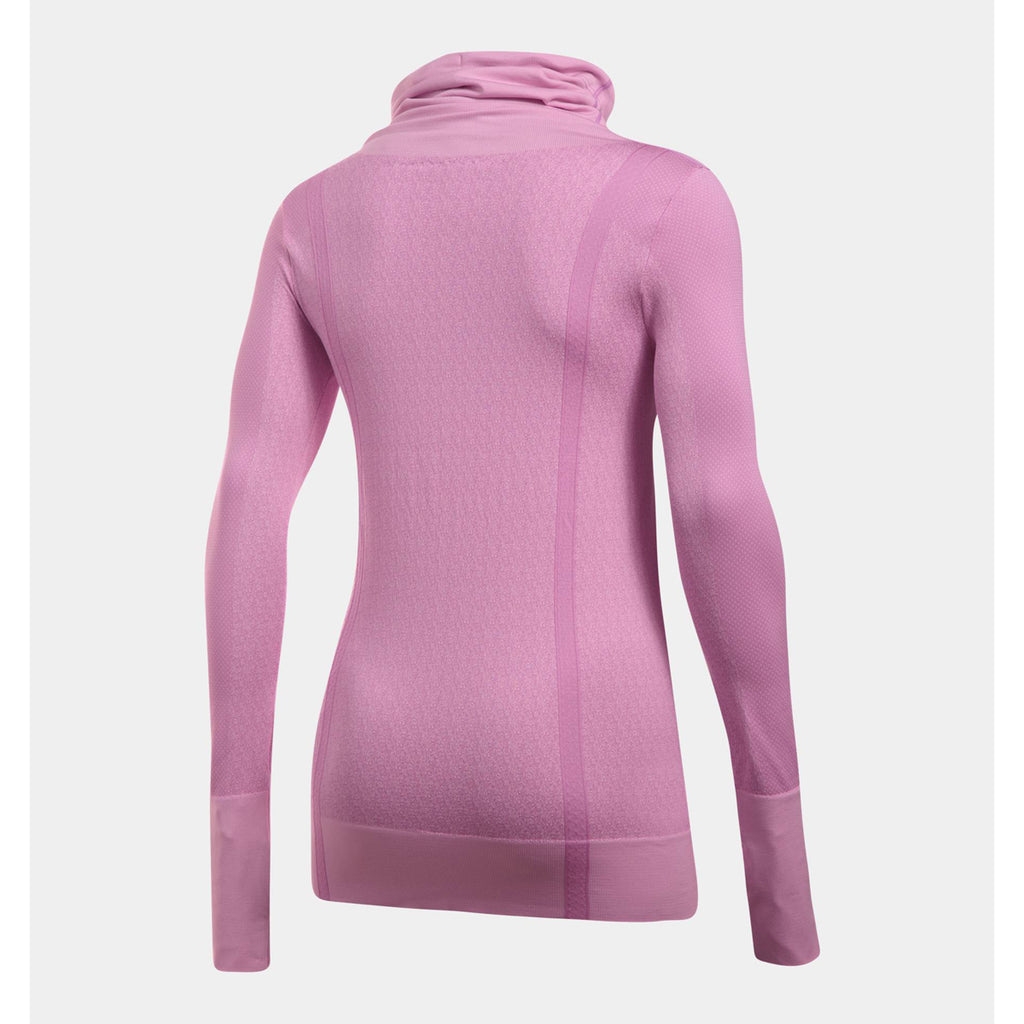 Under Armour Women's Icelandic Rose/Pink Foam Threadborne Seamless Funneck