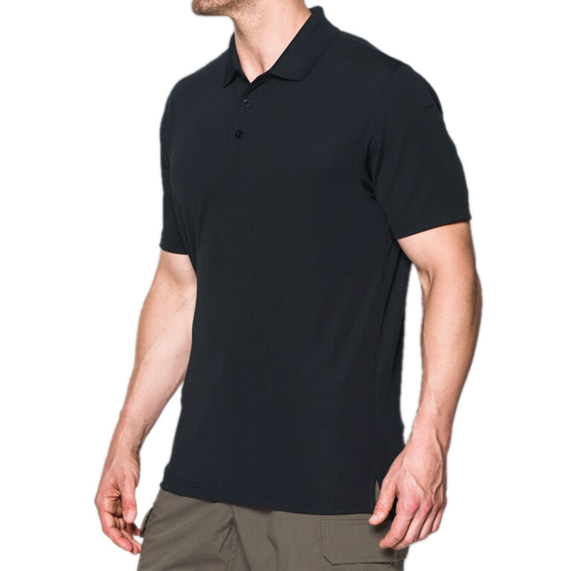 Under Armour Men's Black Tactical Performance Polo